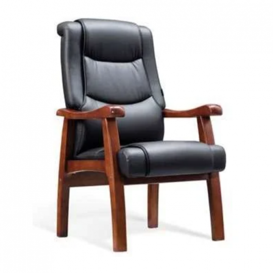 Ghế Lãnh Đạo 1761C – Tựa Êm, Tay Cong, Dáng Sang Trọng