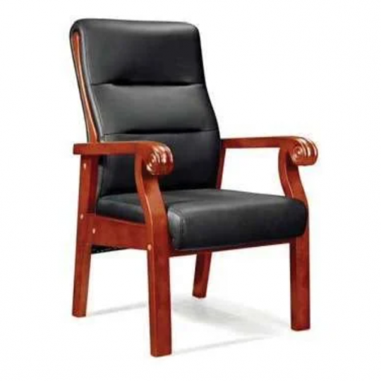 Ghế Gỗ Văn Phòng TD367 – Thiết Kế Tay Nghệ Thuật, Tựa Lưng Êm Ái, Phong Cách Lãnh Đạo Cổ Điển